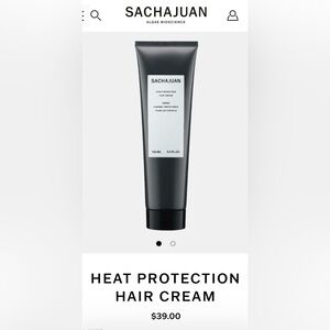 SACHAJUAN heat protection hair cream